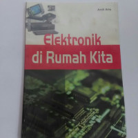 Image of Elektronik di Rumah Kita