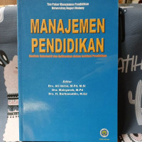 Image of Manajemen Pendidikan Analisis Substantif Dan Aplikasinya Dalam Instusi Pendidikan