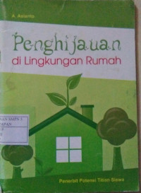 Image of PENGHIJAUAN DI LINGKUNGAN RUMAH