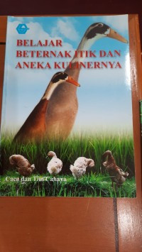 Image of BELAJAR BETERNAK ITIK DAN ANEKA KULINERNYA