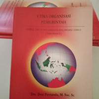 Image of ETIKA ORGANISASI PEMERINTAH