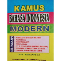 Image of KAMUS BAHASA INDONESIA MODERN