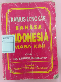 Image of KAMUS LENGKAP BAHASA INDONESIA (MASA KINI)