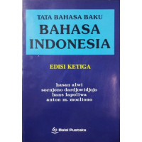 Image of TATA BAHASA BAKU BAHASA INDONESIA