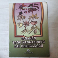 Image of TANAMAN YANG MENGANDUNG ZAT PENGGANGGU