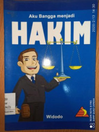 Image of AKU BANGGA MENJADI HAKIM